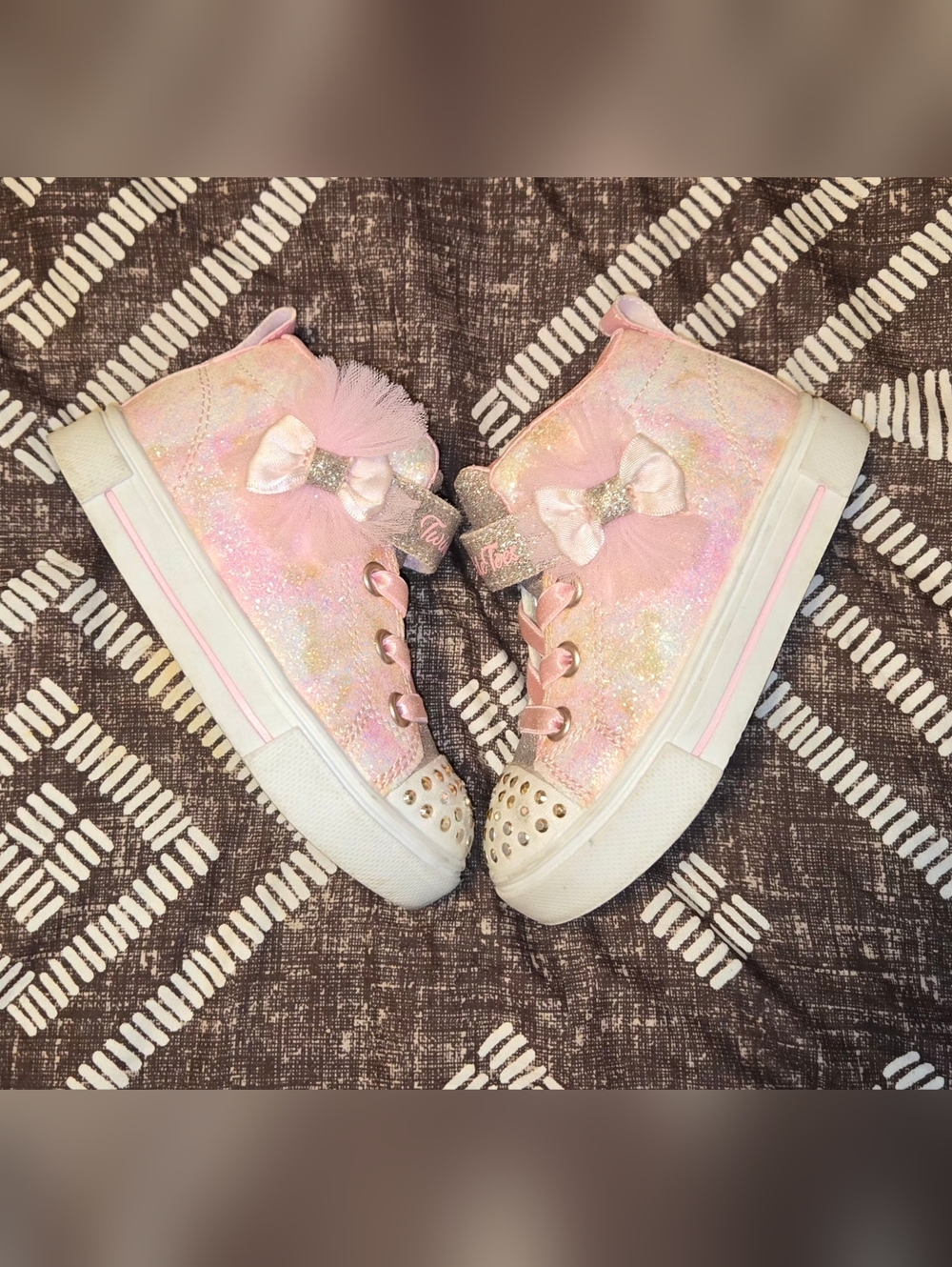 Twinkle Toes High- Top Sneakers